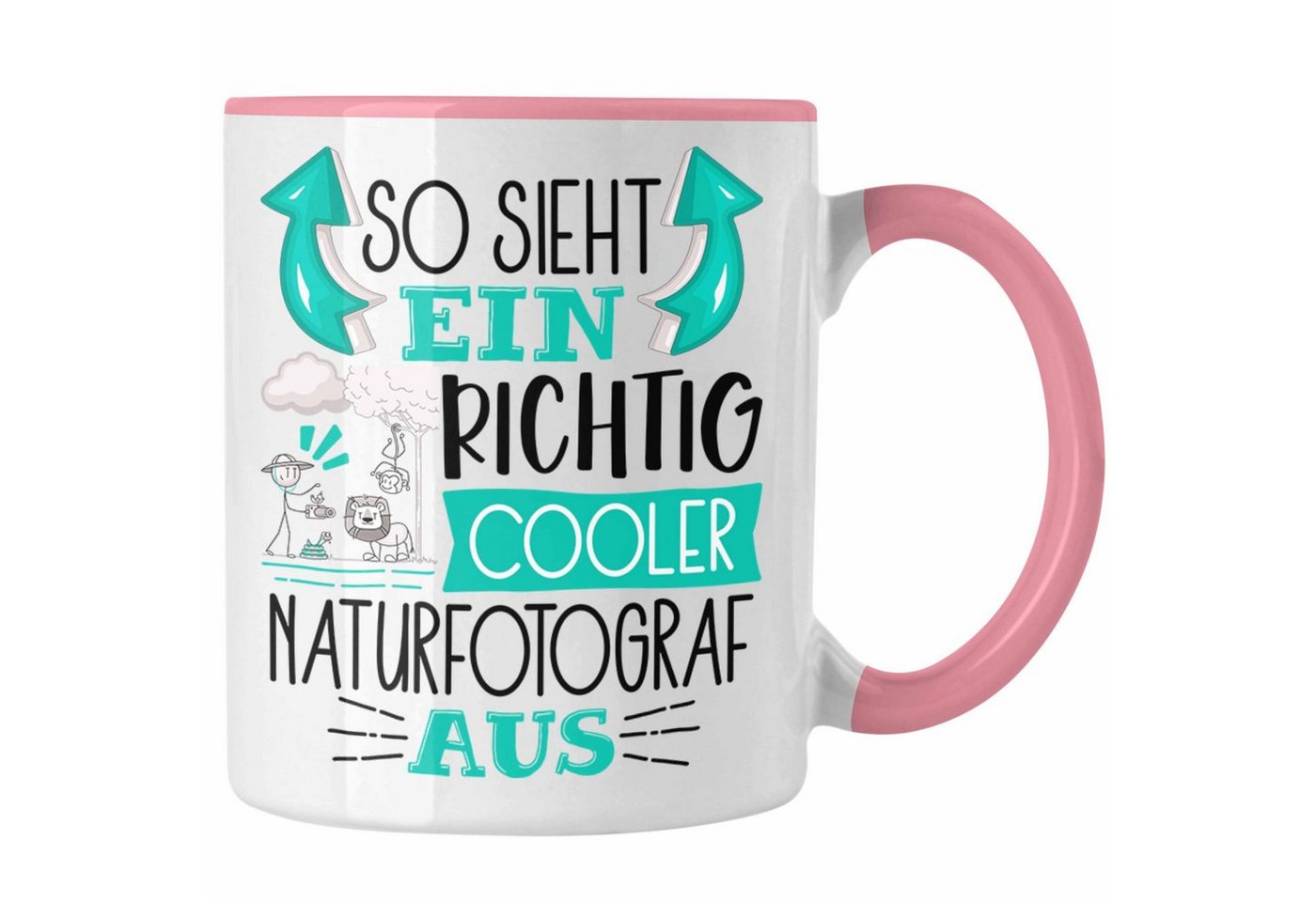 Trendation Tasse So Sieht Ein Richtig Cooler Naturfotograf Aus Tasse Geschenk für Natur von Trendation