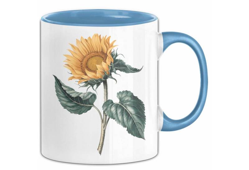 Trendation Tasse Sonnenblume Pflanze Tasse Geschenk Lustige Geschenkidee von Trendation