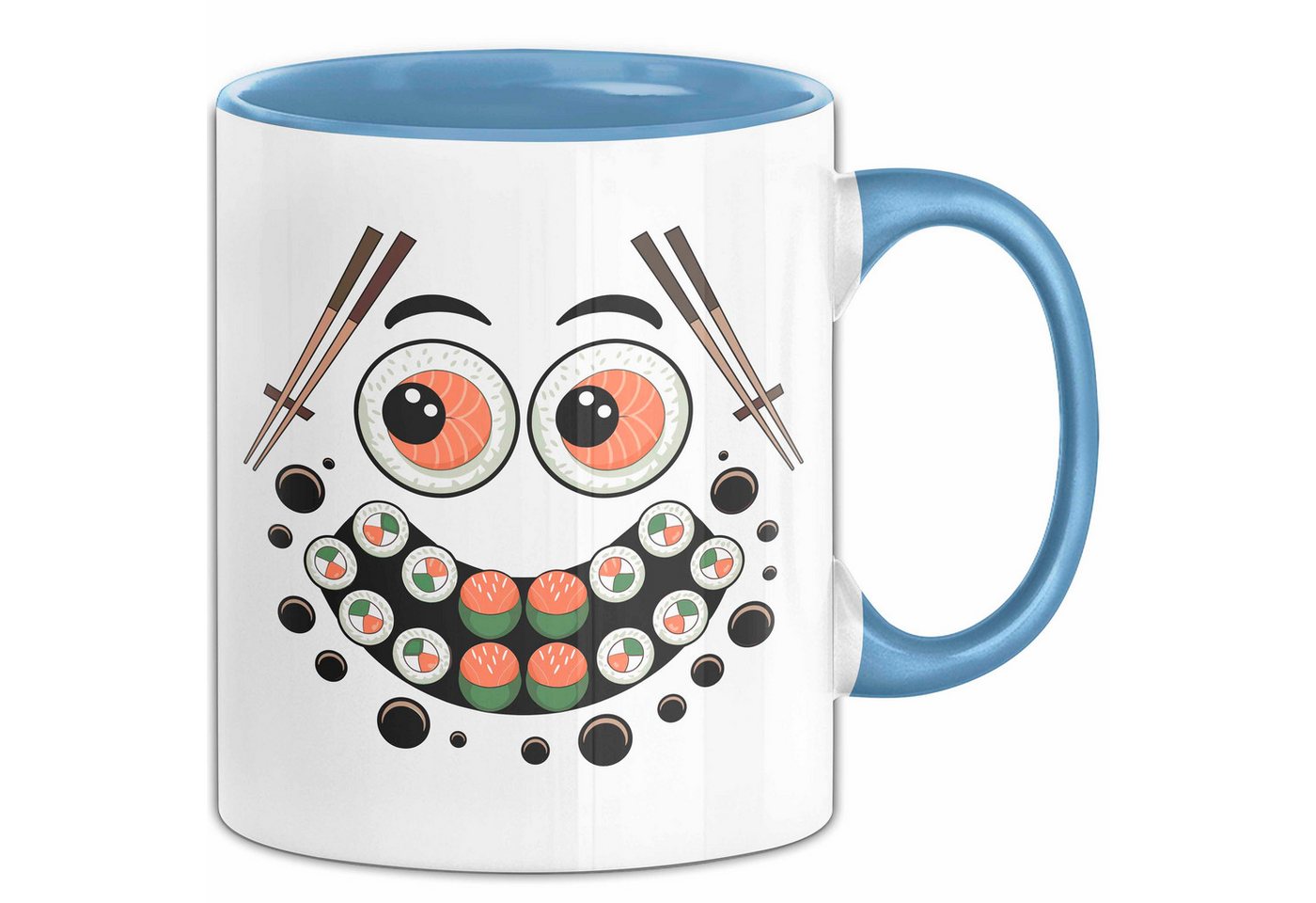 Trendation Tasse Sushi Liebhaber Tasse Geschenkidee für rohe Rollen Fans Trendation Tasse Sushi Liebhaber Tasse Geschenkidee für rohe Rollen Fans von Trendation