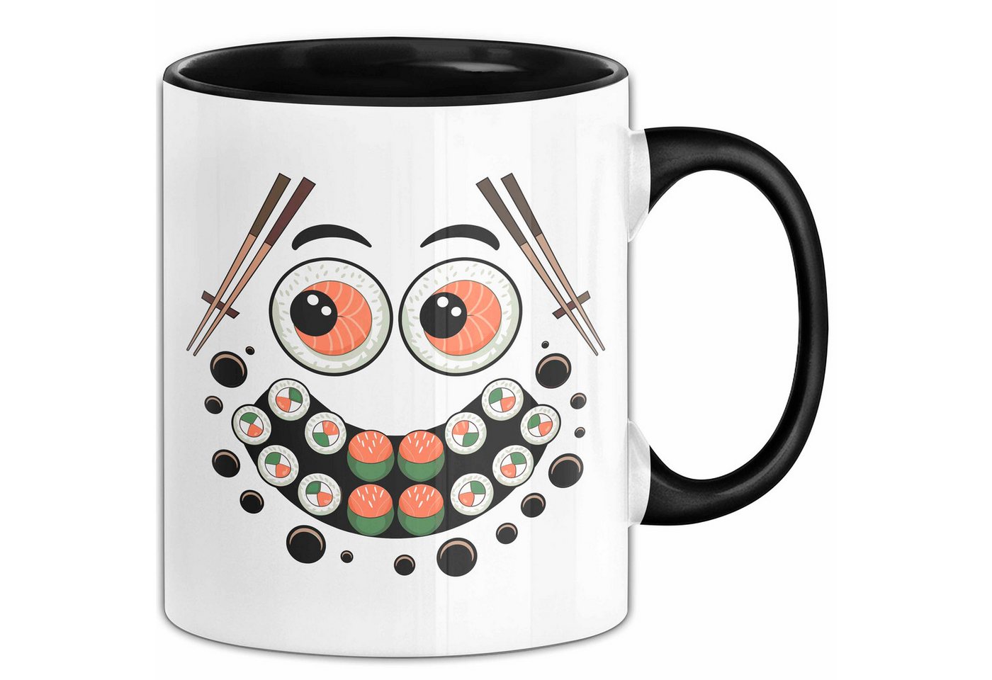 Trendation Tasse Sushi Liebhaber Tasse Geschenkidee für rohe Rollen Fans Trendation Tasse Sushi Liebhaber Tasse Geschenkidee für rohe Rollen Fans von Trendation