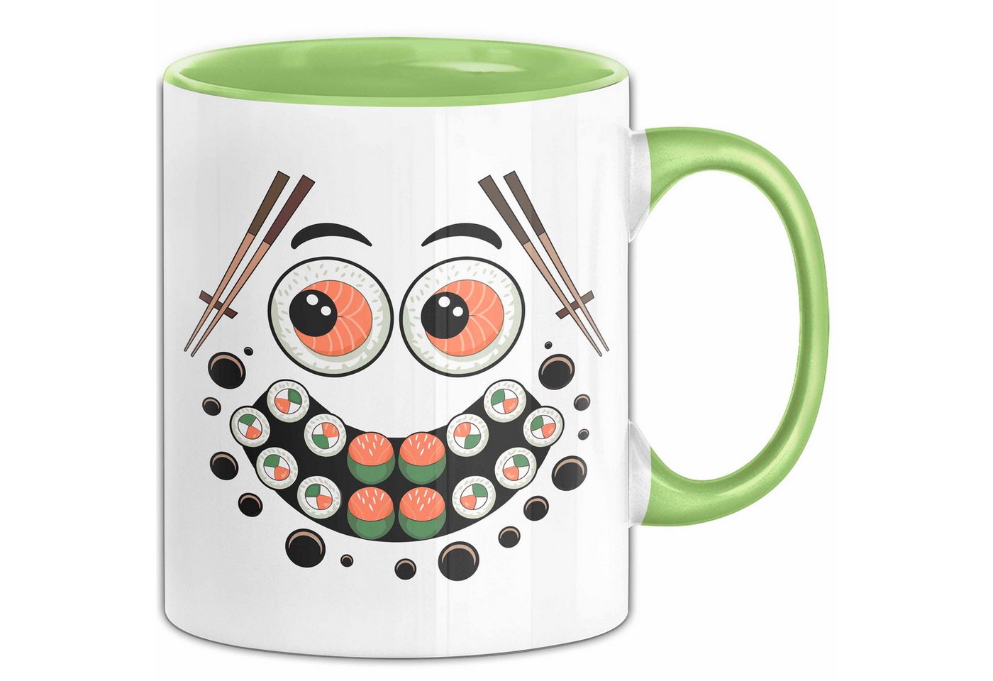 Trendation Tasse Sushi Liebhaber Tasse Geschenkidee für rohe Rollen Fans Trendation Tasse Sushi Liebhaber Tasse Geschenkidee für rohe Rollen Fans von Trendation