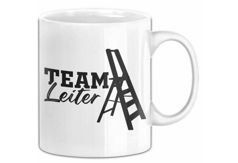 Trendation Tasse Team-Leiter Chef Geschenk Lustig Tasse für Chef vom Team Abteilungslei von Trendation