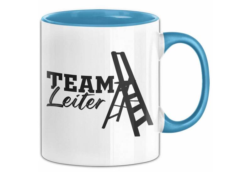 Trendation Tasse Team-Leiter Chef Geschenk Lustig Tasse für Chef vom Team Abteilungslei von Trendation