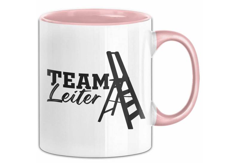 Trendation Tasse Team-Leiter Chef Geschenk Lustig Tasse für Chef vom Team Abteilungslei von Trendation