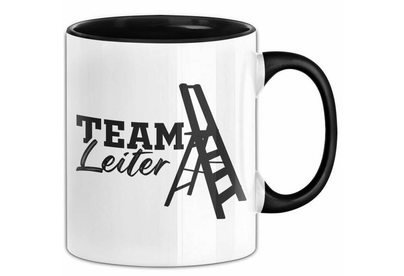 Trendation Tasse Team-Leiter Chef Geschenk Lustig Tasse für Chef vom Team Abteilungslei von Trendation