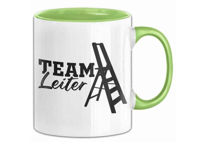 Trendation Tasse Team-Leiter Chef Geschenk Lustig Tasse für Chef vom Team Abteilungslei von Trendation