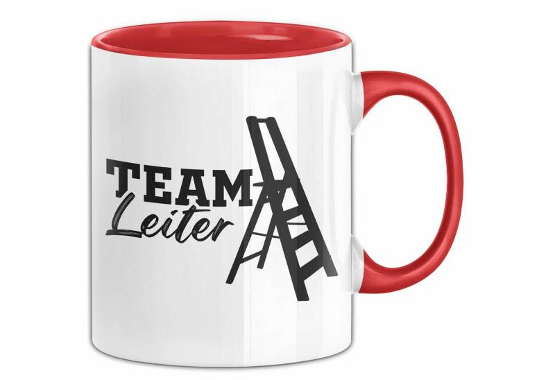 Trendation Tasse Team-Leiter Chef Geschenk Lustig Tasse für Chef vom Team Abteilungslei von Trendation