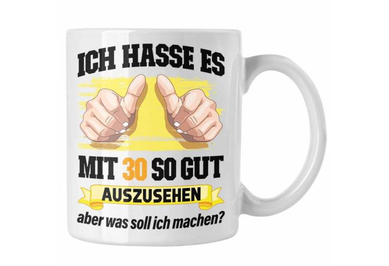 Trendation Tasse Trendation - 30. Geburtstag Tasse Frau Männer Geschenk 30er Geschenkidee 30 Mutter Vater Mann Frauen Lustig Geschenke von Trendation