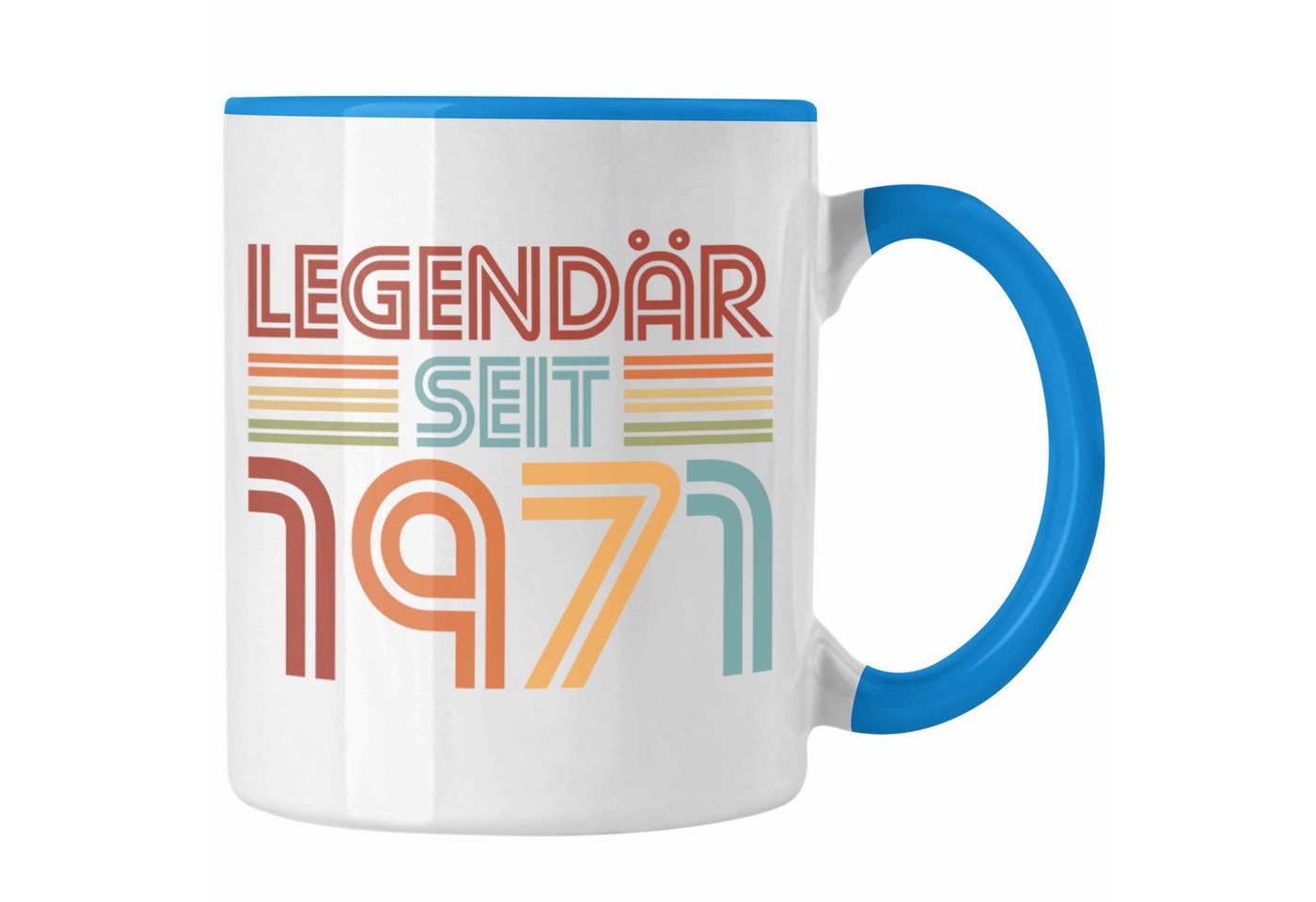 Trendation Tasse Trendation - 50. Geburtstag Tasse Frau Männer Geschenk 50er Geschenkidee 50 Mutter Vater Mann Frauen Lustig Geschenke Dekoration von Trendation