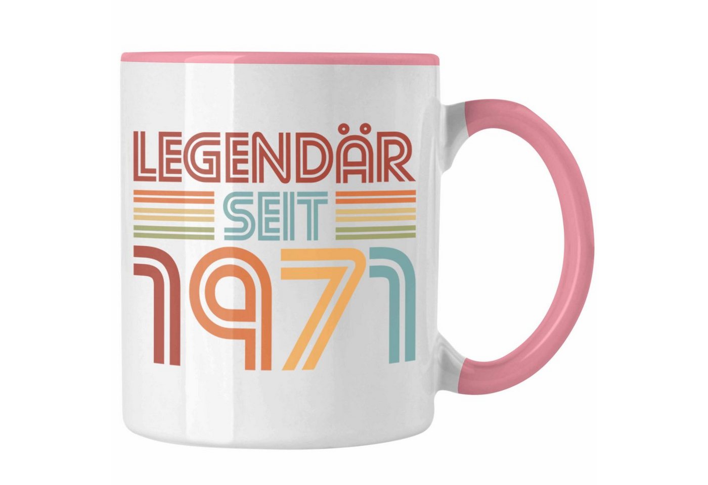 Trendation Tasse Trendation - 50. Geburtstag Tasse Frau Männer Geschenk 50er Geschenkidee 50 Mutter Vater Mann Frauen Lustig Geschenke Dekoration von Trendation