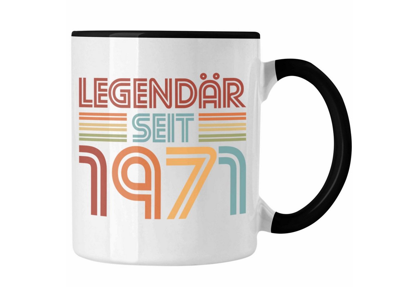 Trendation Tasse Trendation - 50. Geburtstag Tasse Frau Männer Geschenk 50er Geschenkidee 50 Mutter Vater Mann Frauen Lustig Geschenke Dekoration von Trendation