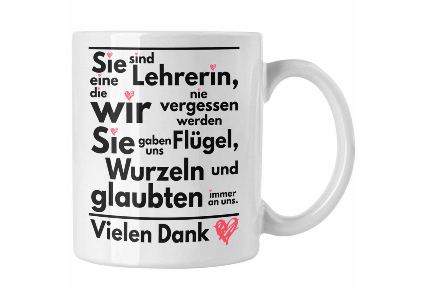 Trendation Tasse Trendation - Abschiedsgeschenk Lehrerin Tasse Geschenk zum Abschied Kl Trendation Tasse Trendation - Abschiedsgeschenk Lehrerin Tasse Geschenk zum Abschied Kl von Trendation