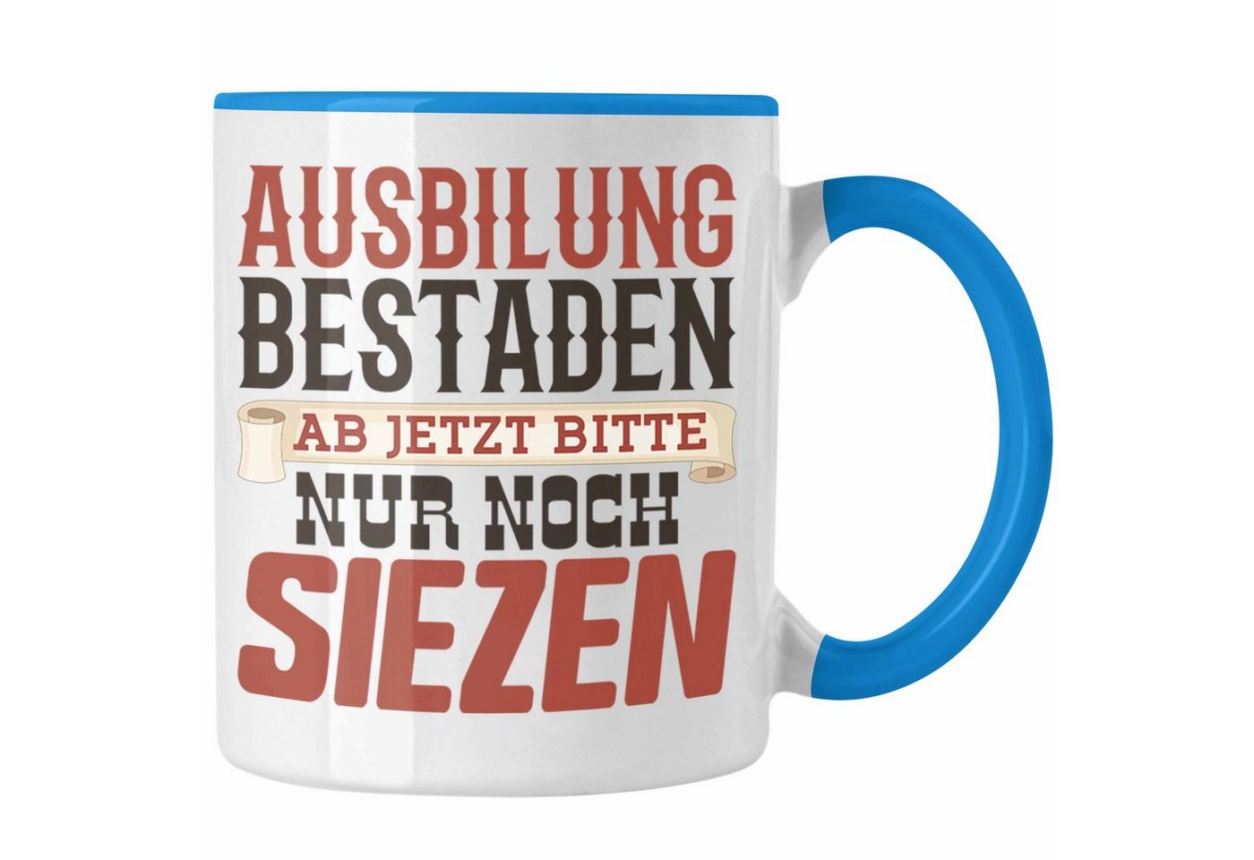 Trendation Tasse Trendation - Ausbildung Bestanden Geschenk Tasse Geschenkidee Bestande von Trendation