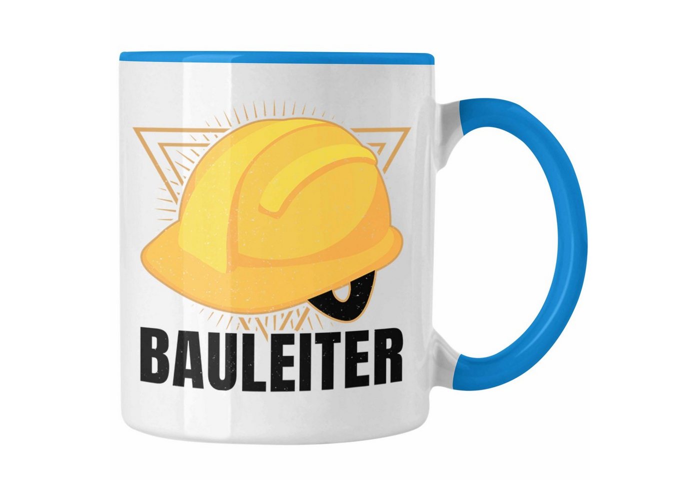 Trendation Tasse Trendation - Bauleiter Geschenk Bauarbeiter Tasse Baustelle Lustige Tasse von Trendation