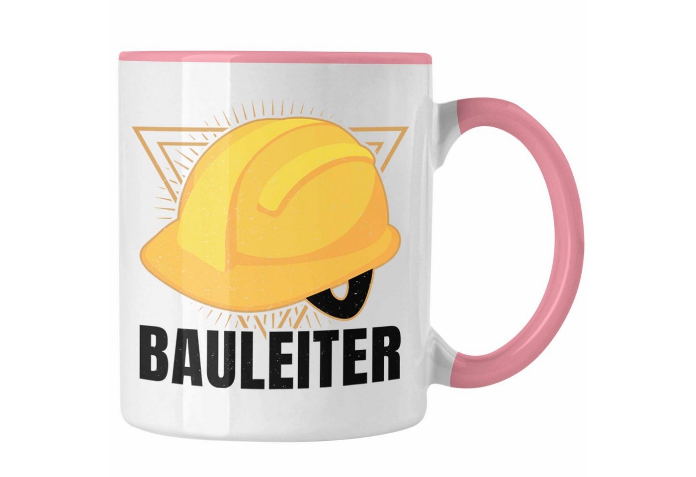 Trendation Tasse Trendation - Bauleiter Geschenk Bauarbeiter Tasse Baustelle Lustige Tasse von Trendation