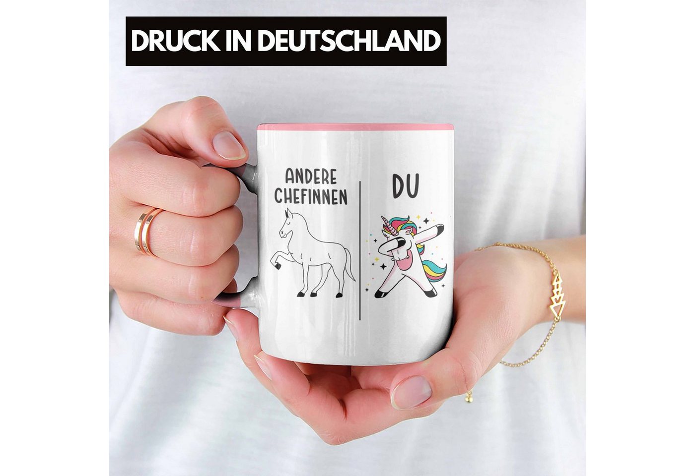 Trendation Tasse Trendation - Beste Chefin Tasse Lustig Geschenk Spruch Lieblingschefin Weihnachten Geburtstag von Trendation