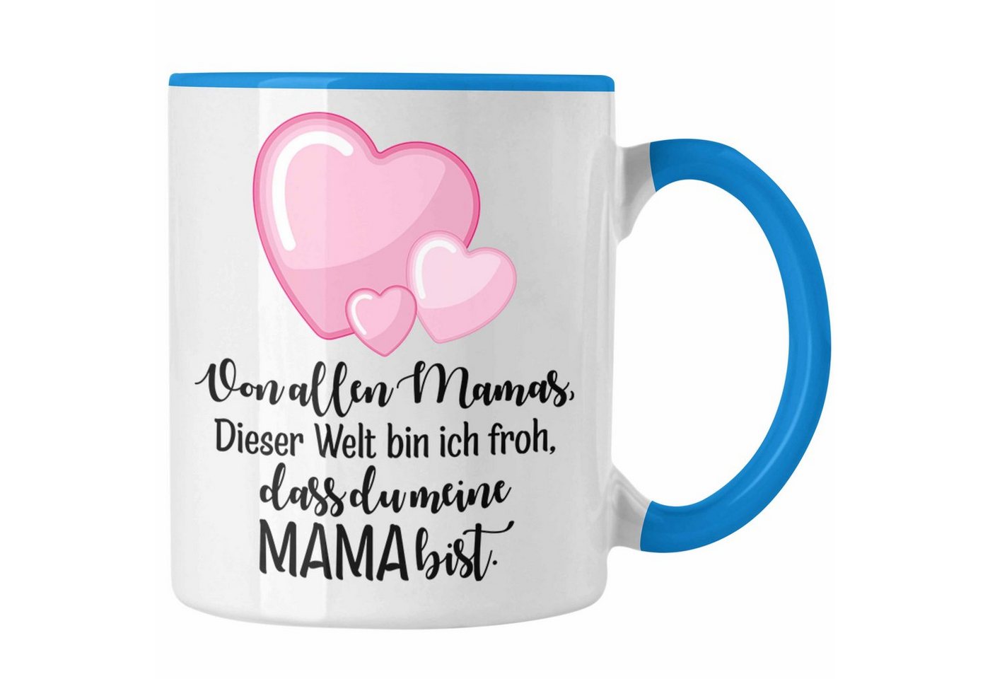Trendation Tasse Trendation - Beste Mutter Mama Tasse Geschenk von Tochter zum Geburtstag Weihnachten Kaffeetasse Lustig Geschenke Muttertag Muttertagsgeschenk von Trendation