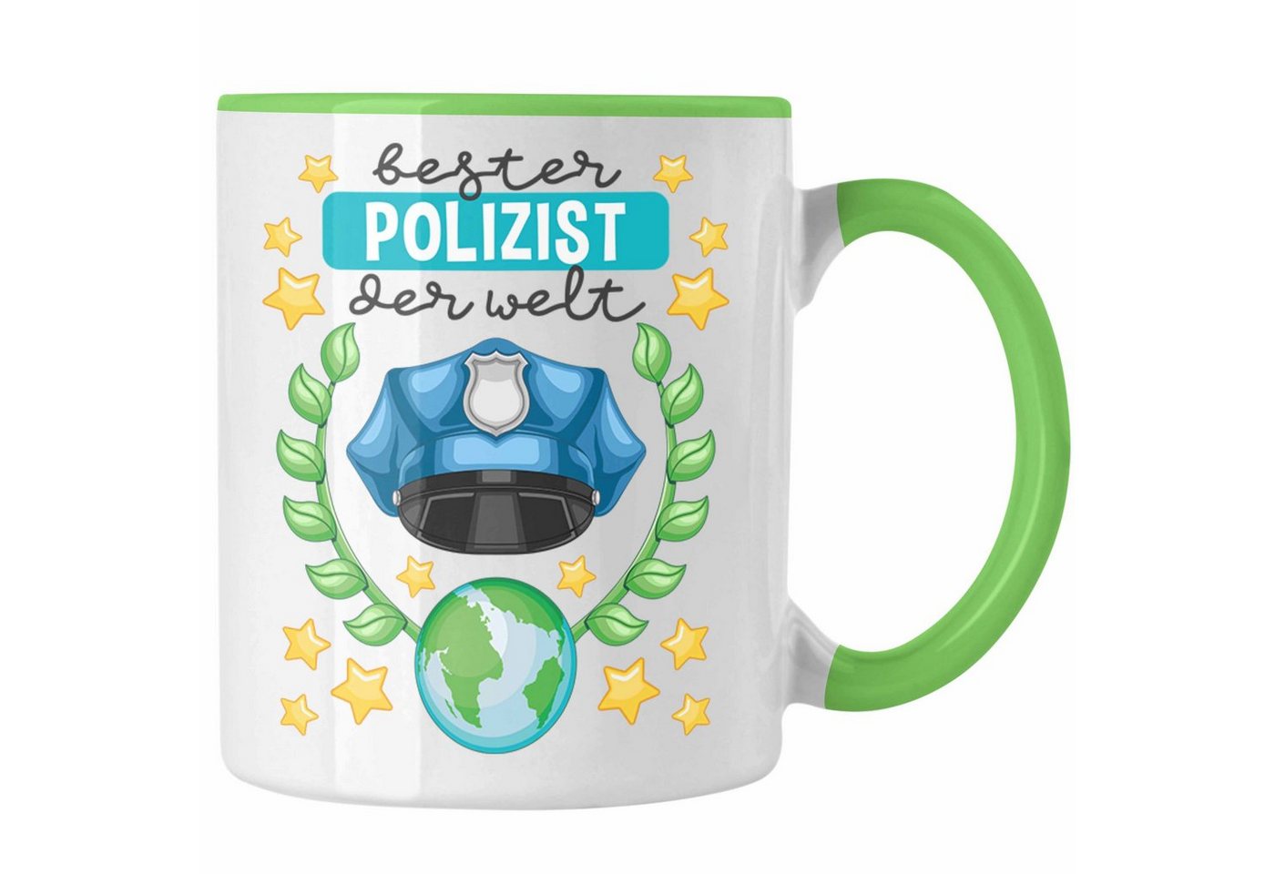 Trendation Tasse Trendation - Bester Polizist Geschenk Tasse mit Spruch Geschenke Poliz Trendation Tasse Trendation - Bester Polizist Geschenk Tasse mit Spruch Geschenke Poliz von Trendation