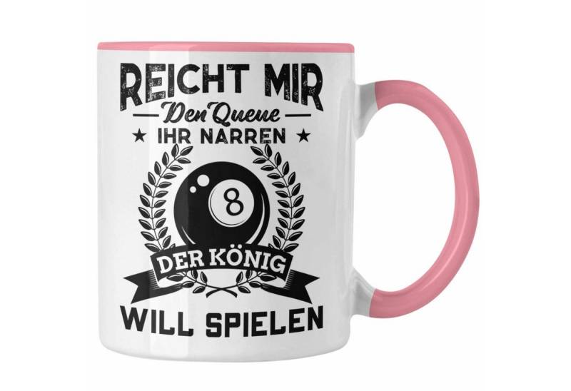 Trendation Tasse Trendation - Billard Tasse Geschenk Pool Spruch Geschenkidee Vater Opa von Trendation