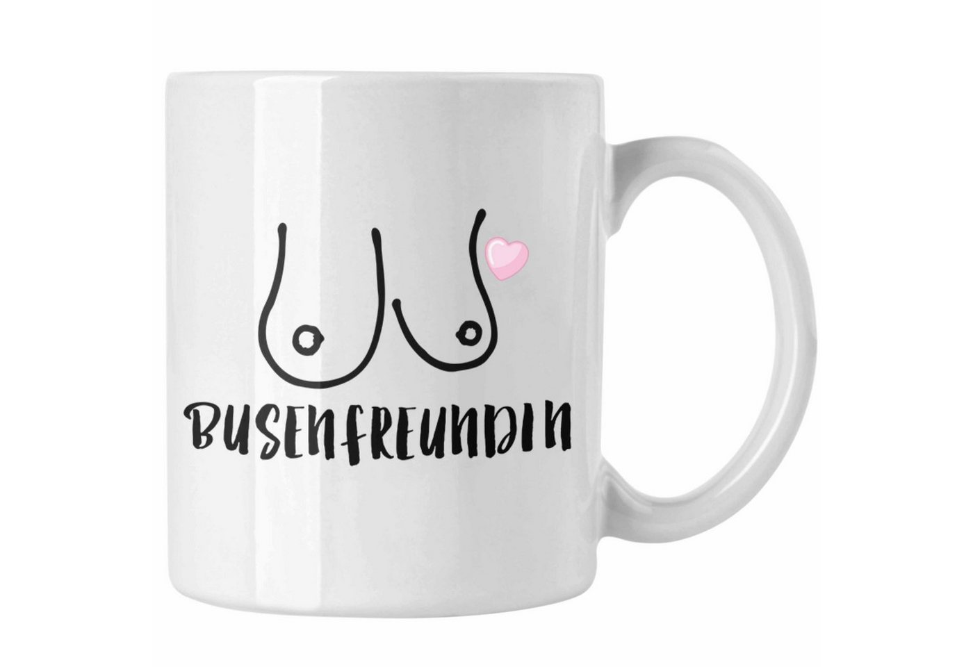 Trendation Tasse Trendation - Busenfreundin Tasse Geschenk Beste Freundin Geburtstag Lustig Freundinnen Spruch Becher von Trendation