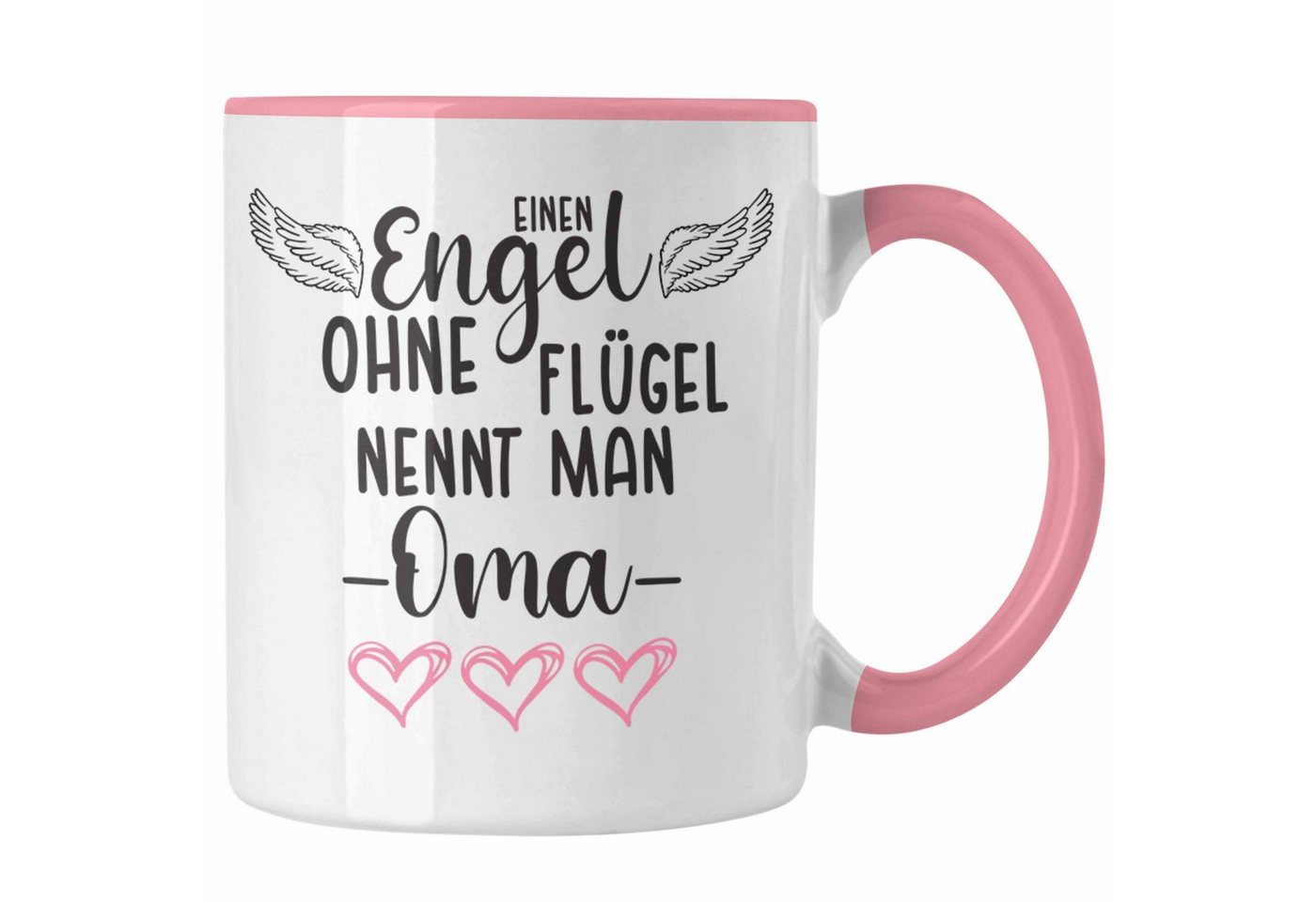 Trendation Tasse Trendation - Einen Engel Ohne Flügel Nennt Man Oma Tasse Geschenk Muttertag Spruch Großmutter von Trendation