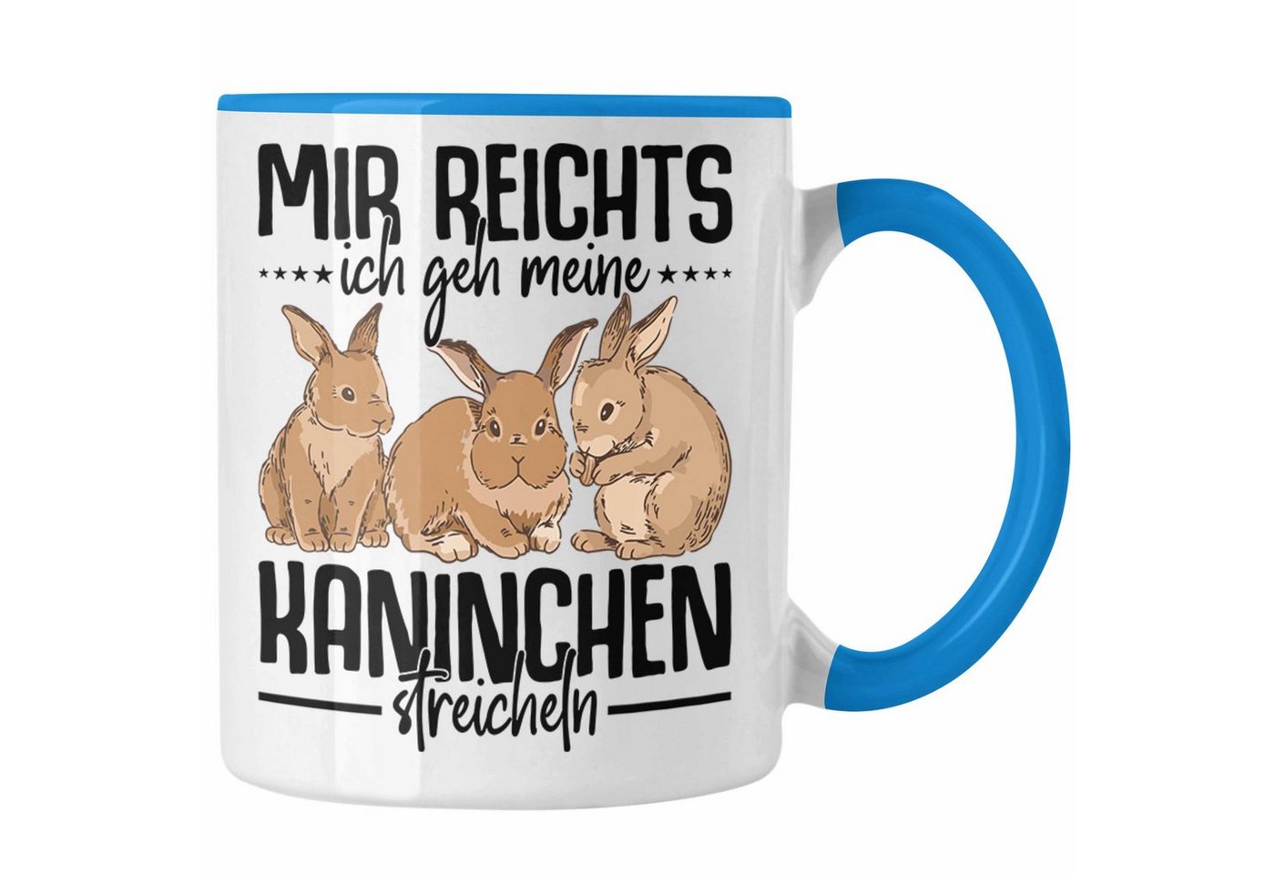 Trendation Tasse Trendation - Kaninchen Tasse Hasen Süßer Hase Haustier Ostern Geschenk Haustier von Trendation