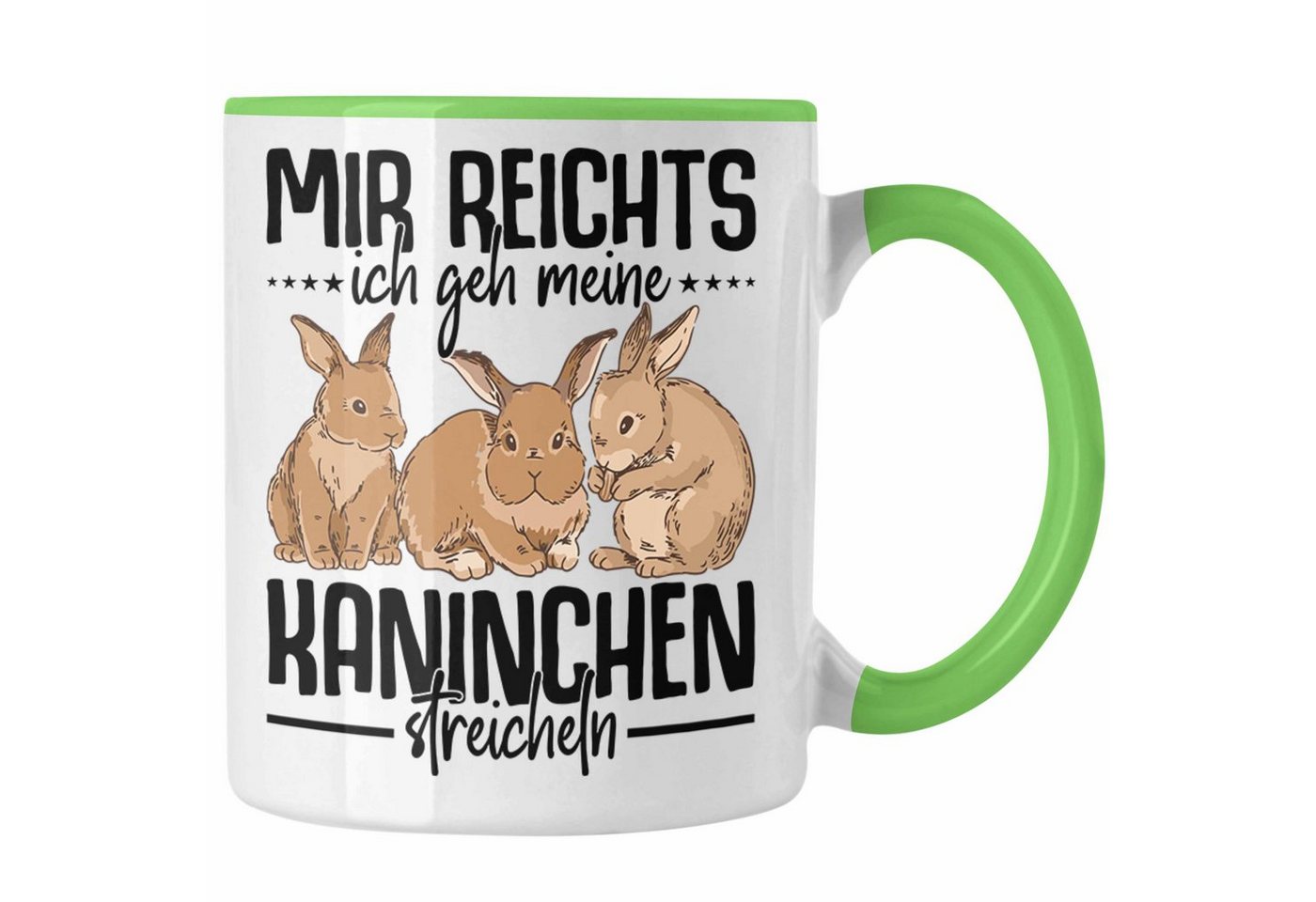 Trendation Tasse Trendation - Kaninchen Tasse Hasen Süßer Hase Haustier Ostern Geschenk Haustier von Trendation