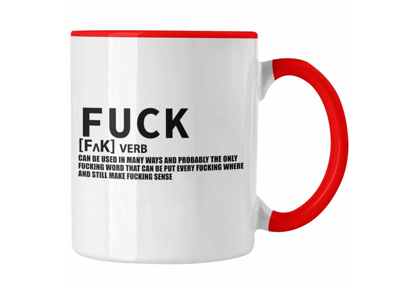 Trendation Tasse Trendation - Lustige Tasse Erwachsener Humor Geschenk Sarkasmus Ironie Geschenkidee Lustiger Spruch von Trendation