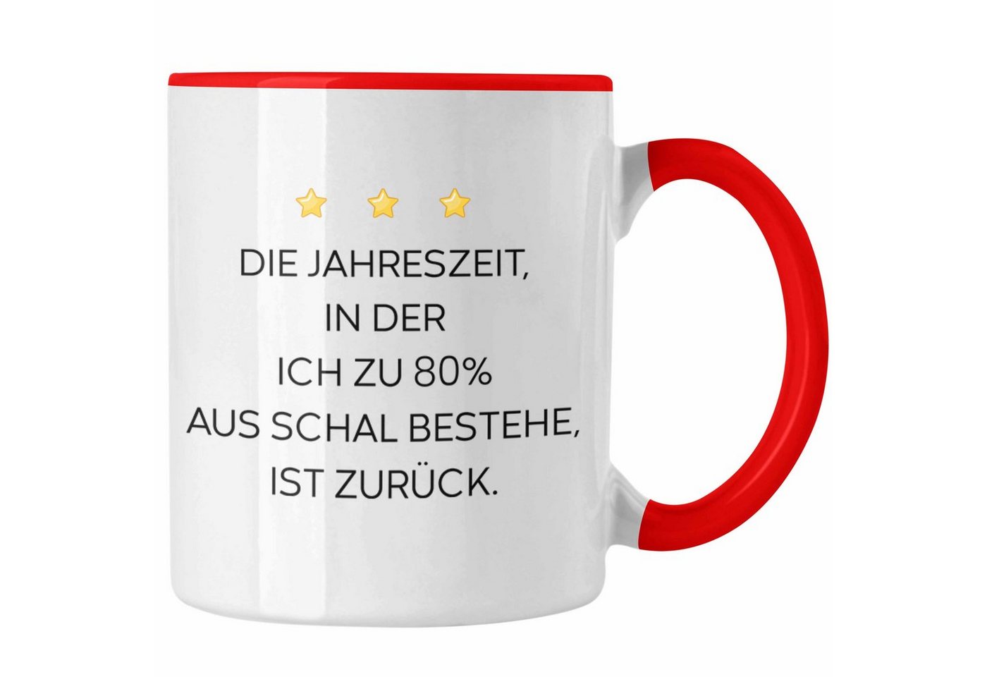 Trendation Tasse Trendation - Lustige Tasse mit Spruch für Frauen Männer Arbeit Büro Lustig Tassen Becher mit Sprüchen Kollegin Geschenk Sarkasmus Winter Herbst von Trendation