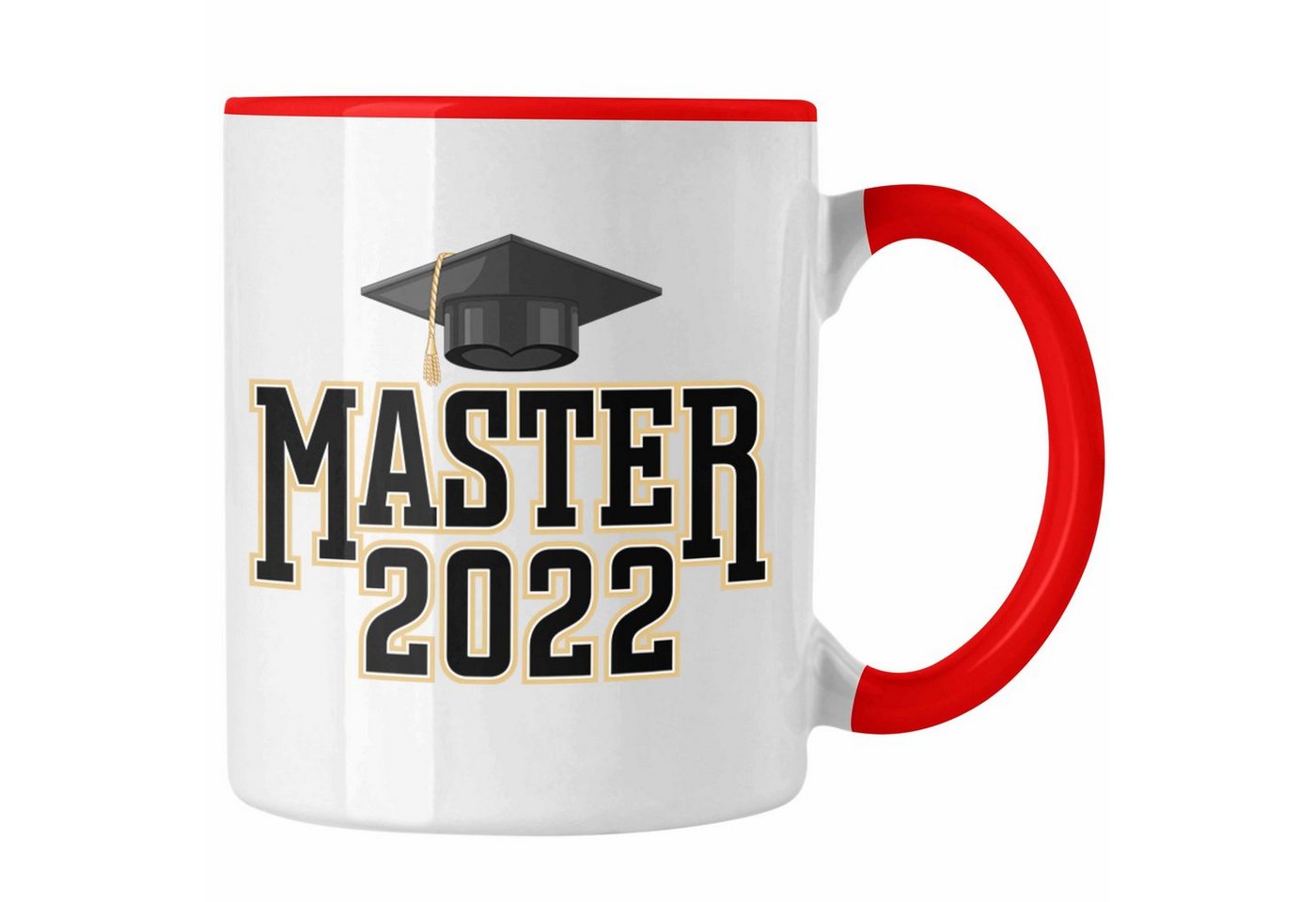 Trendation Tasse Trendation - Master 2022 Abschluss Geschenk Tasse Bestanden Studium Prüfung Graduation von Trendation