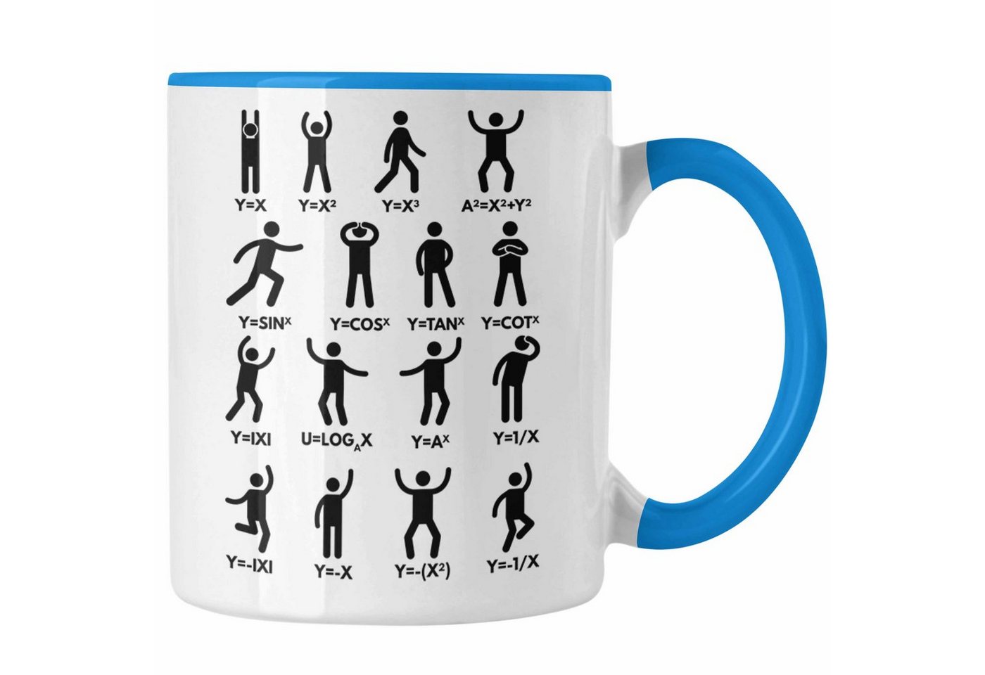 Trendation Tasse Trendation - Mathe Gleichungen Lustige Tasse Geschenk Mathelehrer Mathematik Spruch von Trendation