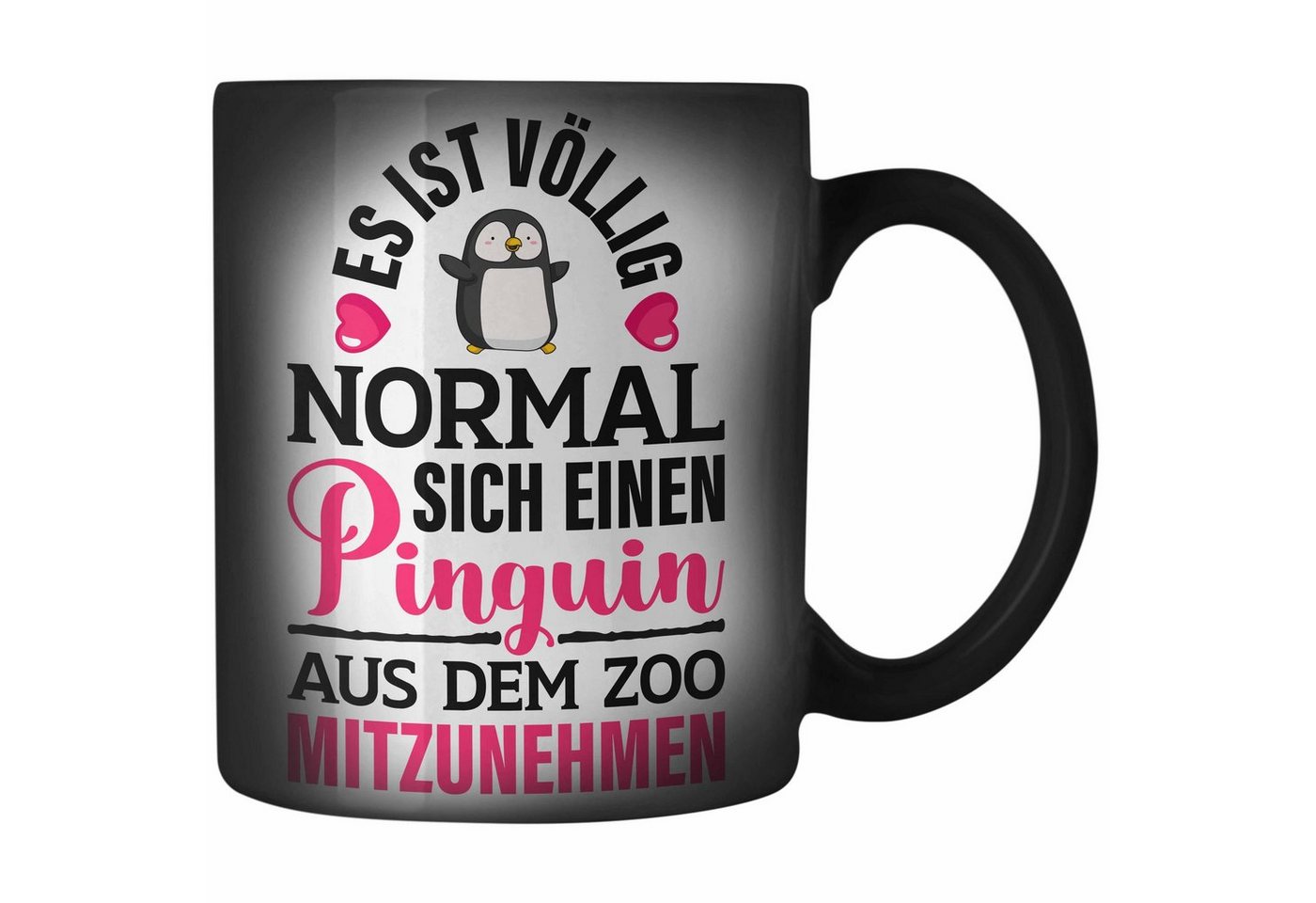 Trendation Tasse Trendation - Pinguin Geschenk Zaubertasse Kinder Liebe Spruch Kollegin, Farbwechsel Trendation Tasse Trendation - Pinguin Geschenk Zaubertasse Kinder Liebe Spruch Kollegin, Farbwechsel von Trendation