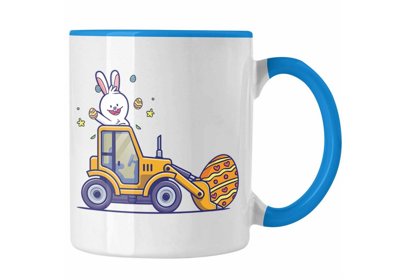 Trendation Tasse Trendation - Tasse Ostern Ostergeschenke Kinder Jugendliche Geschenke Lustige Grafik Osterhase Osterei Sohn Jungs von Trendation