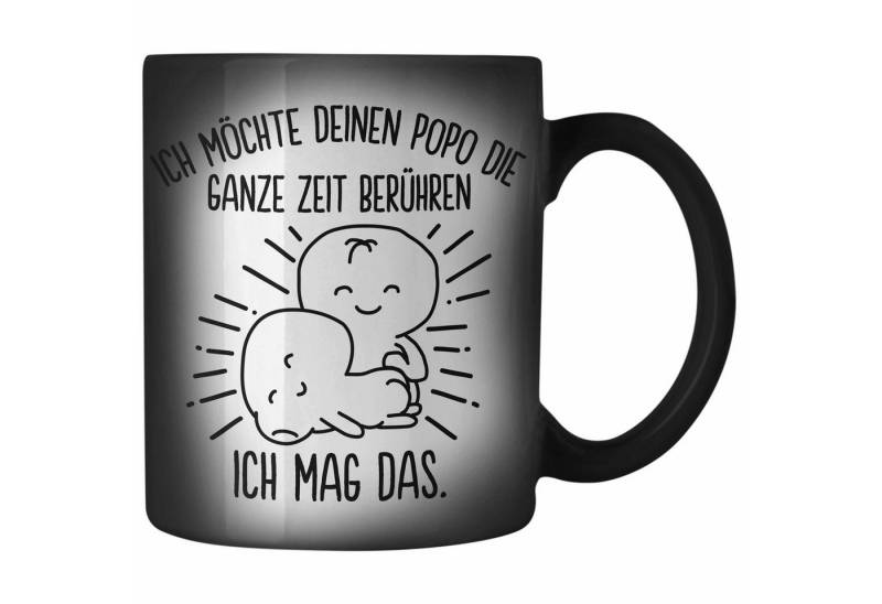Trendation Tasse Trendation - Trendation Zaubertasse für Freundin Lustig Geschenk Valen, Farbwechsel von Trendation