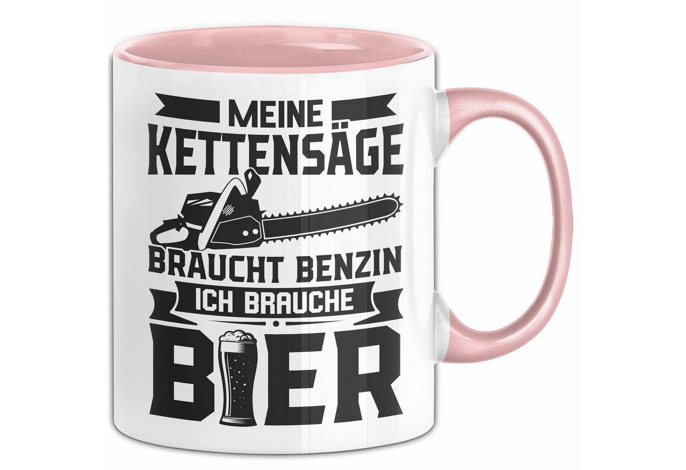Trendation Tasse Waldarbeiter Tasse Geschenk Meine Kettensäge Braucht Benzin Holzernte Trendation Tasse Waldarbeiter Tasse Geschenk Meine Kettensäge Braucht Benzin Holzernte von Trendation