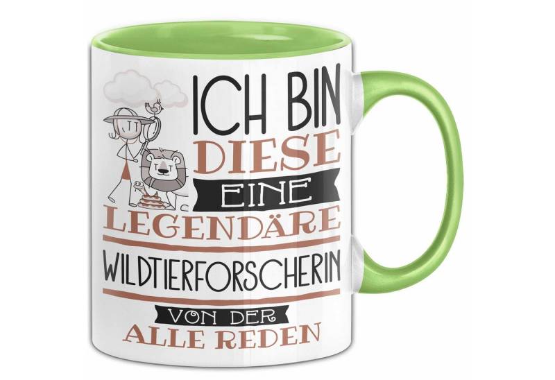 Trendation Tasse Wildtierforscherin Tasse Geschenk Ich Bin Diese Eine Legendäre Wildt Trendation Tasse Wildtierforscherin Tasse Geschenk Ich Bin Diese Eine Legendäre Wildt von Trendation