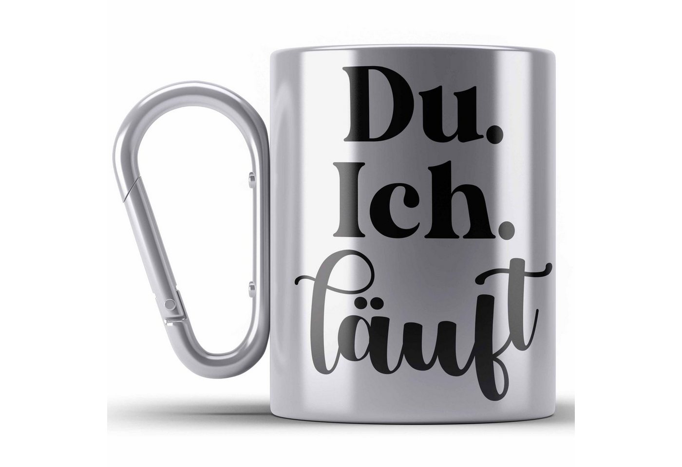 Trendation Thermotasse Du Ich Läuft Edelstahl Tasse Geschenk für Paare Freundin Freund Liebe von Trendation