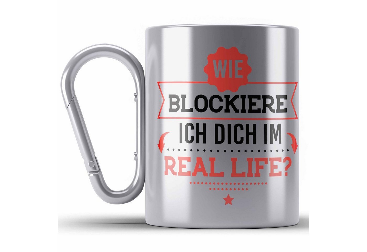 Trendation Thermotasse Edelstahl Edelstahl Tasse mit Sprüchen Lustiger Spruch Edelstahl Tasse von Trendation