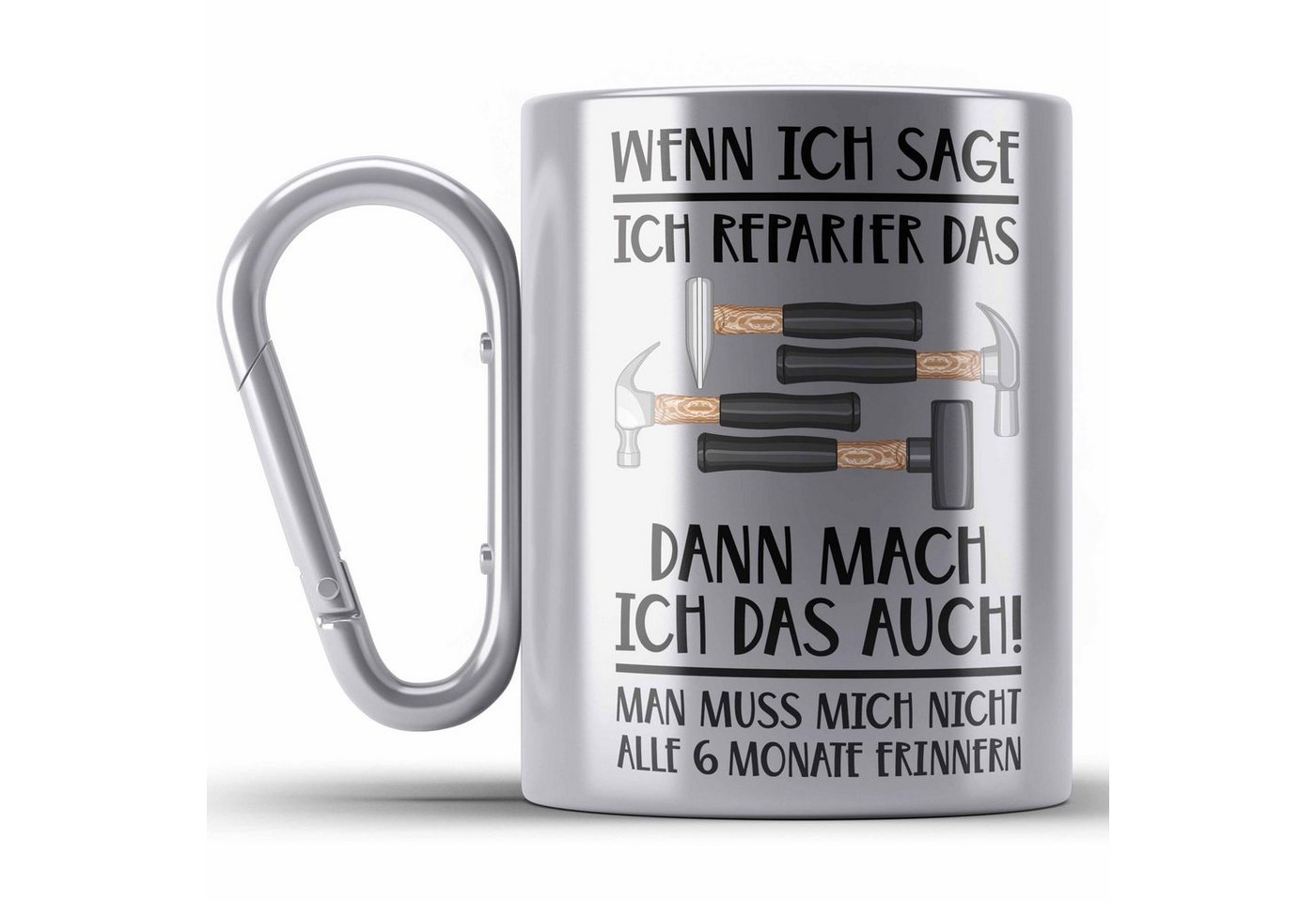 Trendation Thermotasse Handwerker Edelstahl Tasse mit Spruch Geschenke für Handwerk KaffeeEde Trendation Thermotasse Handwerker Edelstahl Tasse mit Spruch Geschenke für Handwerk KaffeeEde von Trendation