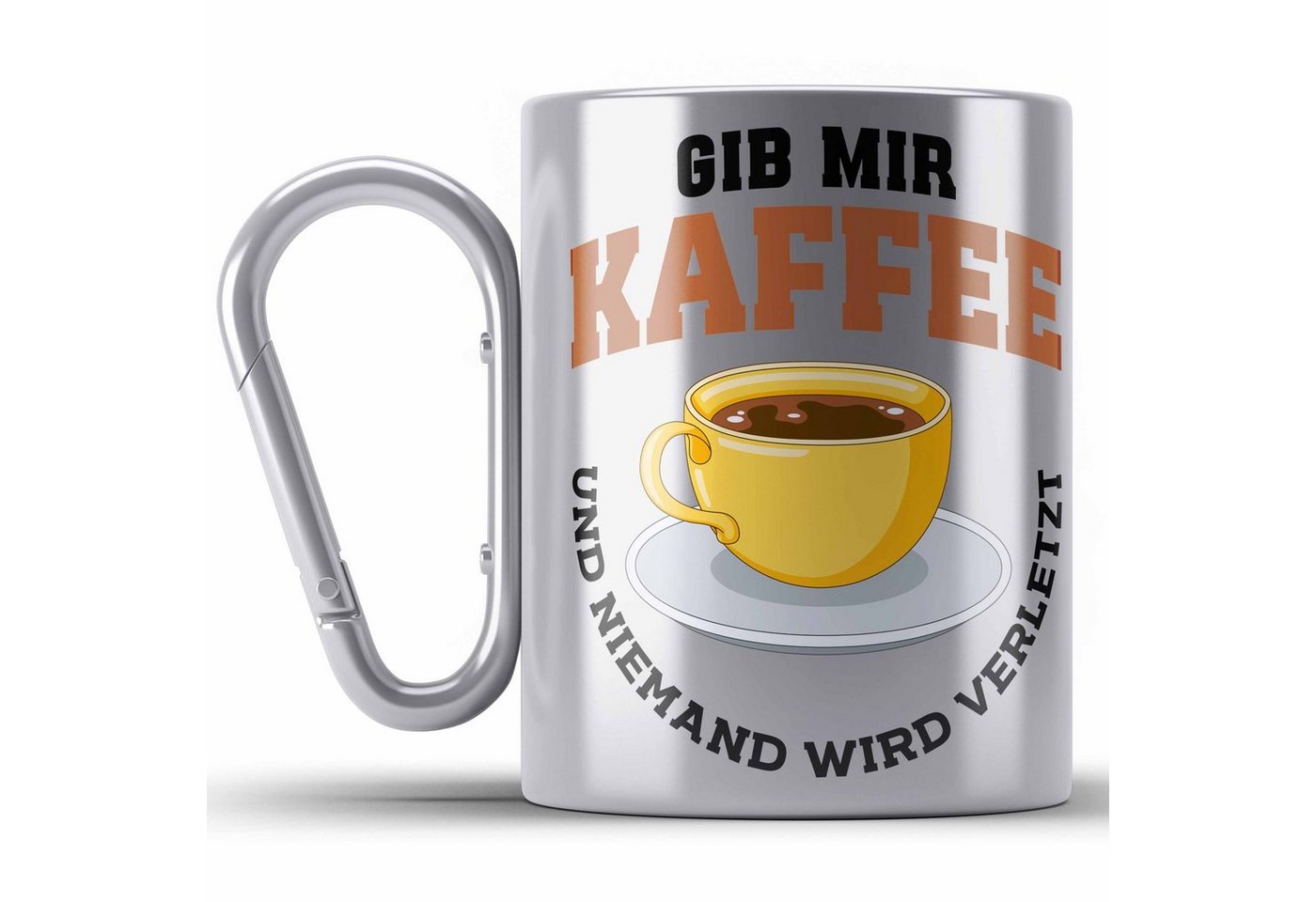 Trendation Thermotasse Kaffeetrinker Geschenk Kaffee Grafik Spruch Geschenkidee Kollegin Koll von Trendation