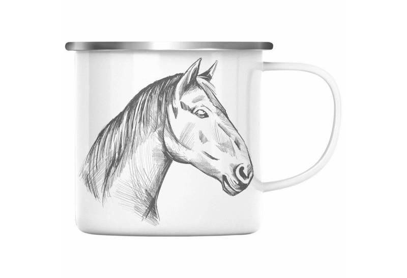 Trendation Thermotasse Trendation - Pferde Emaille Tasse Lustig Reiterin Geschenk Pferde Gesc Trendation Thermotasse Trendation - Pferde Emaille Tasse Lustig Reiterin Geschenk Pferde Gesc von Trendation