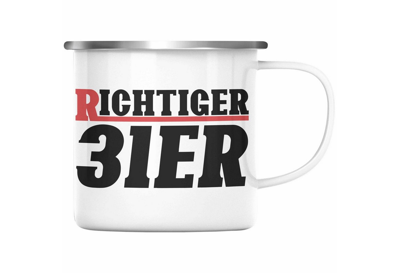 Trendation Thermotasse Trendation - Richtiger 31er Emaille Tasse Geschenk Verräter Verrat Geschenkidee von Trendation