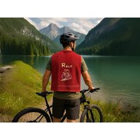 Besticktes Handtuch Für Radfahrer Mit Namen | Personalisiertes Geschenk Fahrradfahrer Radfahren Duschtuch Fahrradliebhaber von TrendbeeShop