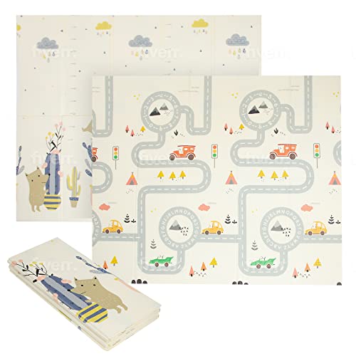 Trendcool Baby-Spiele-Decke: Spielmatte, Krabbelmatte, Gepolsterte Decke Mit Eva Gummiboden 1,8x2m - Teppich Und Fußmatte von Trendcool