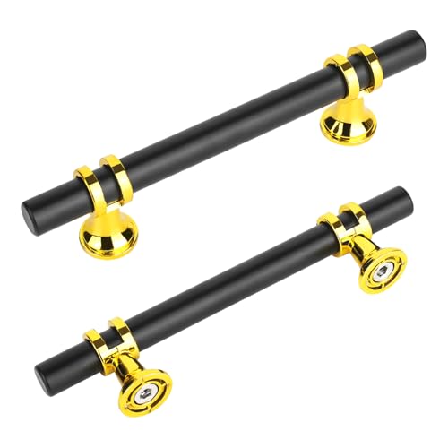 Trendecor 10 Stück Möbelgriffe Edelstahl 150 mm Schwarzesl Gold Schrankgriffe Küchengriffe mit Schrauben,Vintage Schubladengriffe schrankgriffe schwarz für Möbel, Küche und Wohndekoration Trendecor 10 Stück Möbelgriffe Edelstahl 150 mm Schwarzesl Gold Schrankgriffe Küchengriffe mit Schrauben,Vintage Schubladengriffe schrankgriffe schwarz für Möbel, Küche und Wohndekoration von Trendecor