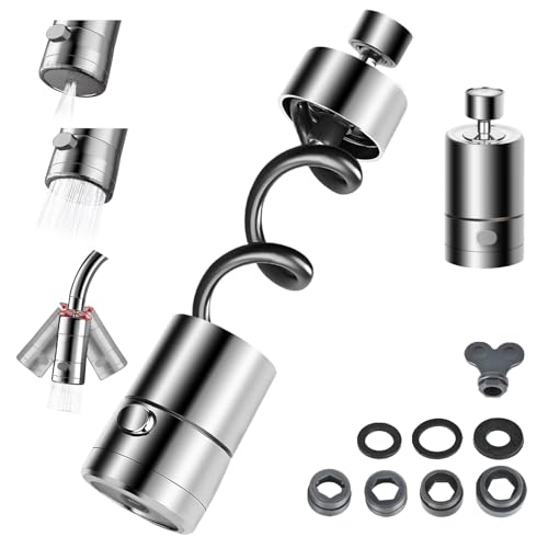 Trendecor Ausziehbarer Küchenarmatur Sprühkopf, 360° Schwenkbar 2 FunktionenWasserhahn Sprühaufsatz für Küchenspüle Universal Wasserhahn Adapter Aufsatz Küchenarmatur Sprühkopf Aufsatz Trendecor Ausziehbarer Küchenarmatur Sprühkopf, 360° Schwenkbar 2 FunktionenWasserhahn Sprühaufsatz für Küchenspüle Universal Wasserhahn Adapter Aufsatz Küchenarmatur Sprühkopf Aufsatz von Trendecor