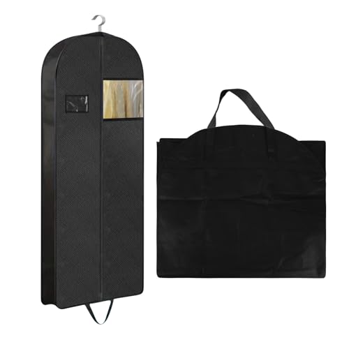 Trendecor Kleidersack Anzugtasche für Reisen Aufbewahrung Kleiderhülle, Faltbar Waschbar Kleidersäcke Staubdicht Kleiderhüllen mit Klarem Fenster, Schwarzer Reißverschluss Kleidersack 100x60 x 15 cm Trendecor Kleidersack Anzugtasche für Reisen Aufbewahrung Kleiderhülle, Faltbar Waschbar Kleidersäcke Staubdicht Kleiderhüllen mit Klarem Fenster, Schwarzer Reißverschluss Kleidersack 100x60 x 15 cm von Trendecor