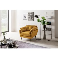 Trends by HG Loungesessel "Amira", mit Strasssteinen und goldfarben Applikationen von Trends By Hg