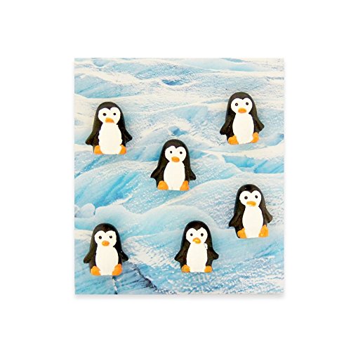 Trendform Büromagnete im Tier-Stil, Pinguin, 6 Stück von first4magnets