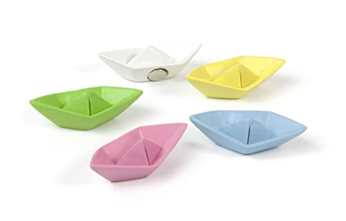 Trendform Magnete PAPIERBOOT, 5er-Set, Sortiert von first4magnets